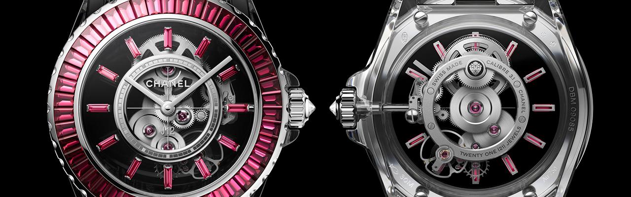 香奈兒CHANEL J12 X-RAY腕錶－Red Edition