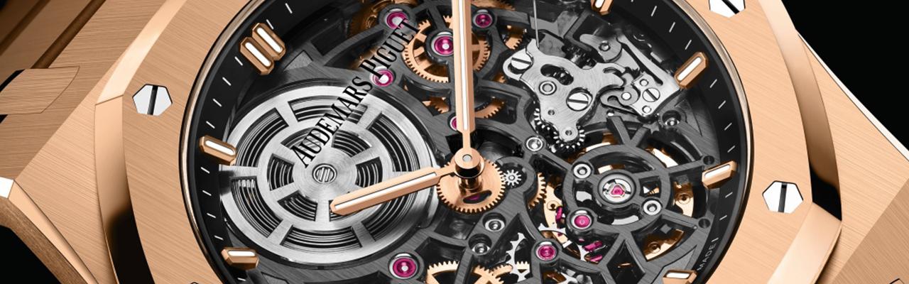 愛彼AUDEMARS PIGUET皇家橡樹系列「JUMBO」超薄鏤空腕錶39毫米