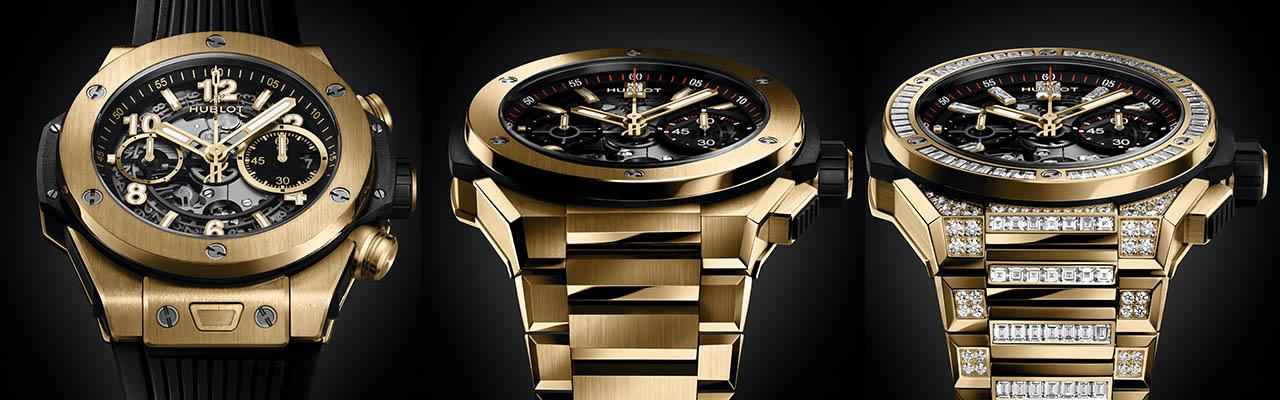 HUBLOT Big Bang黃金腕錶