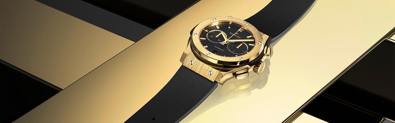 宇舶經典融合系列黃金計時碼錶