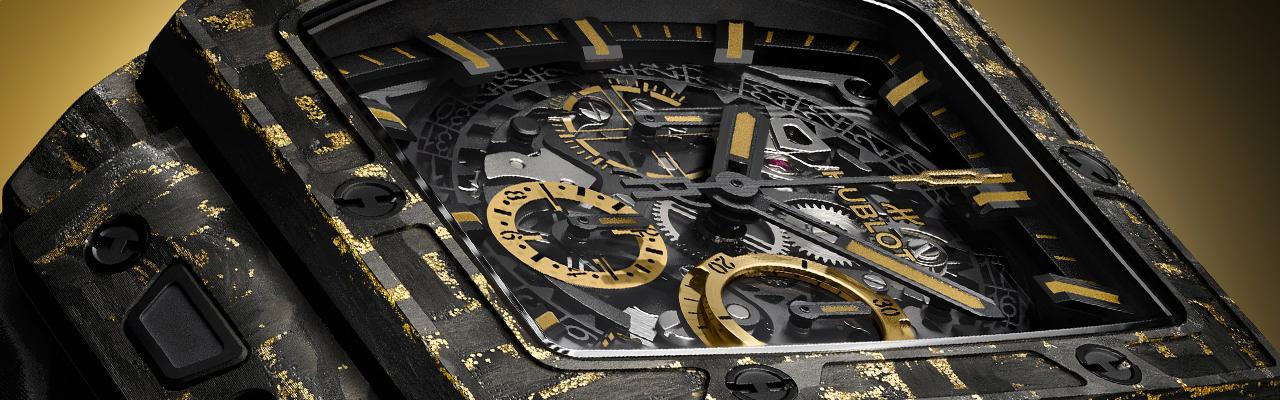宇舶HUBLOT Spirit Of Big Bang碳金虎腕錶