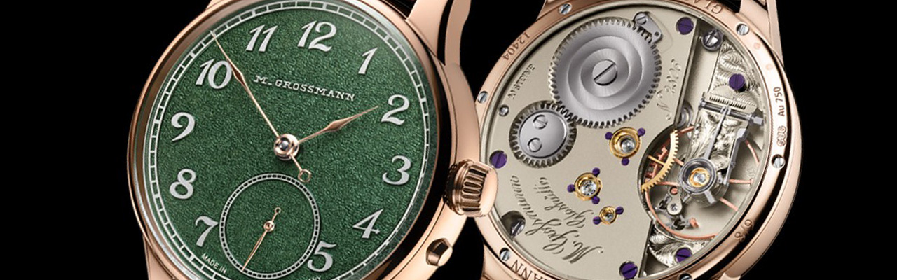 MORITZ GROSSMANN Tremblage Green腕錶