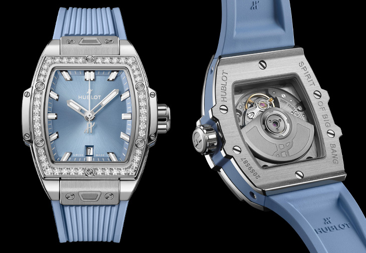 HUBLOT宇舶錶Spirit of Big Bang潮蒼藍精鋼鑽錶