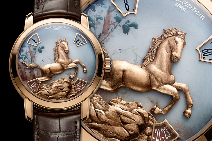 駿馬騰躍神采飛揚／江詩丹頓藝術大師系列馬年生肖錶
