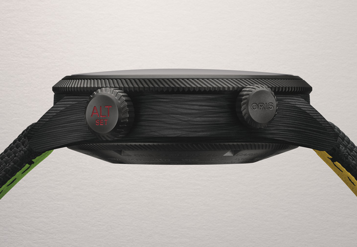 豪利時ORIS x Bamford Mission Control高度測量腕錶