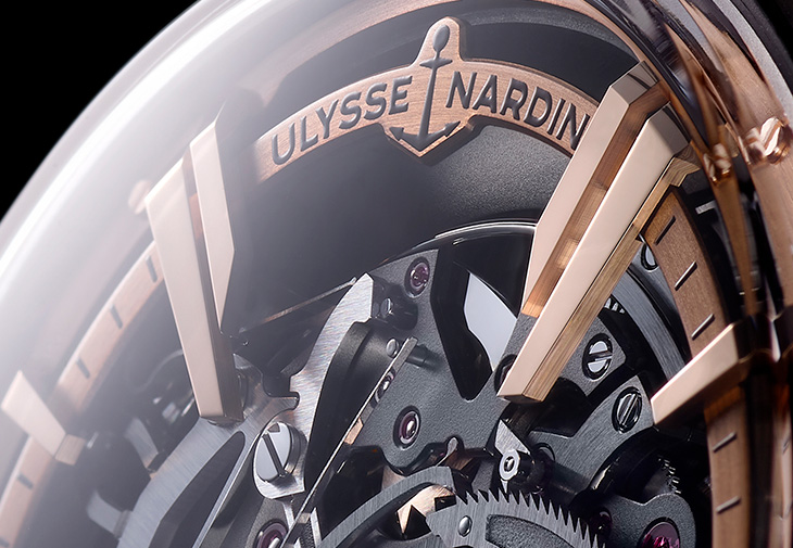 ULYSSE NARDIN雅典錶Blast Hourstriker單問報時飛行陀飛輪腕錶