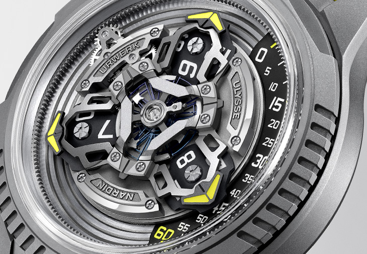 ULYSSE NARDIN雅典錶URWERK UR-FREAK奇想星輪腕錶