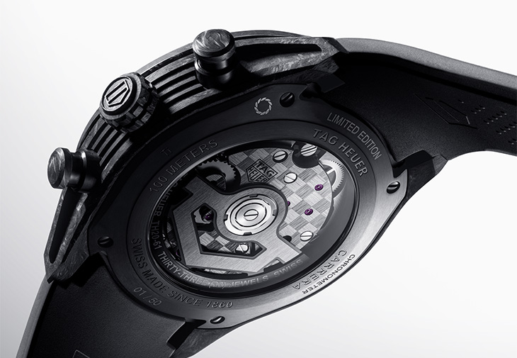 TAG Heuer泰格豪雅Carrera Extreme Sport TH-Carbonspring 前衛碳游絲陀飛輪計時腕錶