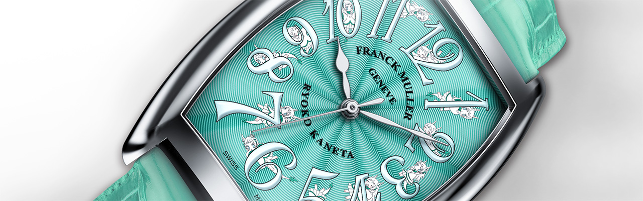 FRANCK MULLER Cintrée Curvex 金田涼子限量版