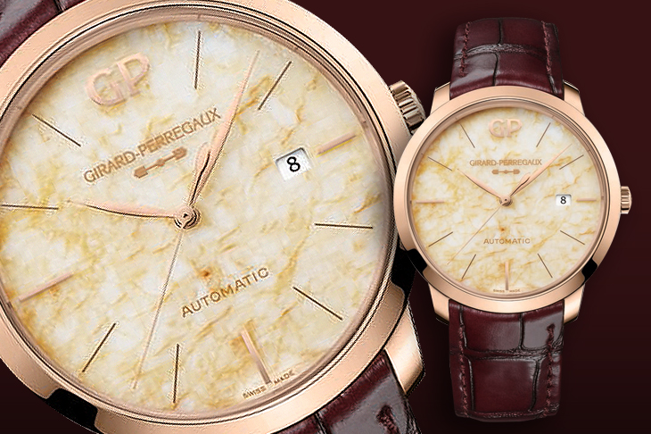 天然鵝卵石面盤 芝柏表1966系列拉圖酒莊限量款腕錶