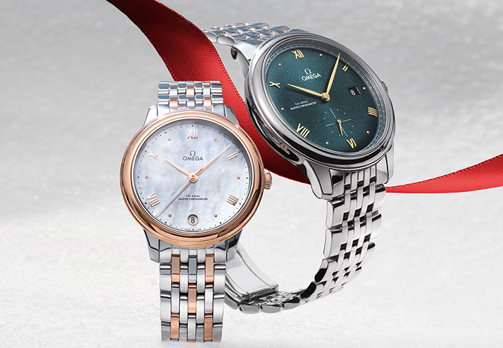 歐米茄OMEGA碟飛系列同軸擒縱34毫米大師天文台腕錶 碟飛系列同軸擒縱41毫米大師天文台小秒針腕錶