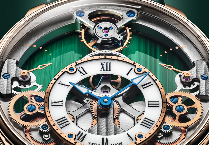 ARNOLD & SON亞諾錶Time Pyramid