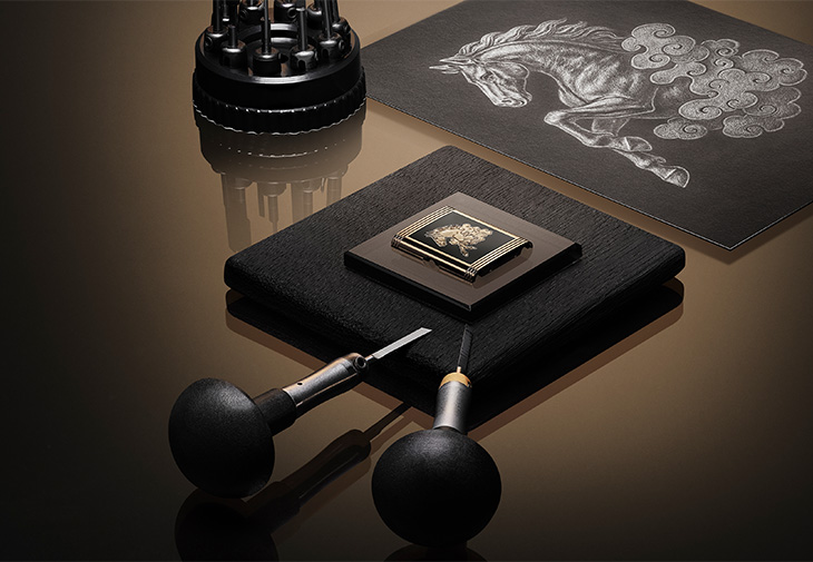 JAEGER-LECOULTRE積家Reverso Tribute Enamel ‘Horse’翻轉系列馬年特別版腕錶