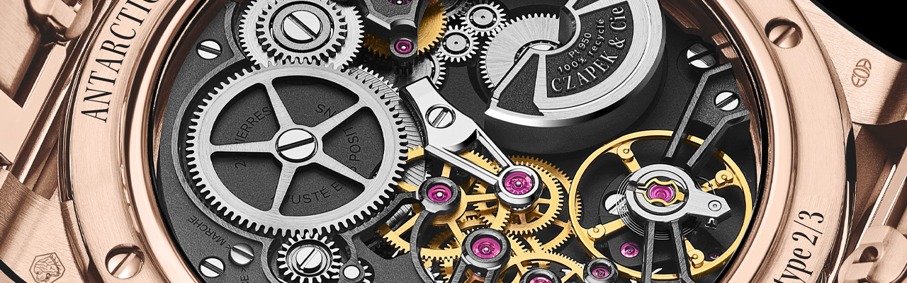 CZAPEK & CIE Antarctique Mount Erebus貴金屬系列稀有寶石限量腕錶