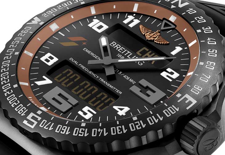 BREITLING百年靈Emergency II Starlux Airlines Edition緊急求救腕錶星宇航空特別版
