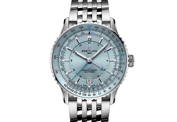 BREITLING百年靈Navitimer Automatic GMT 41航空世界時自動腕錶