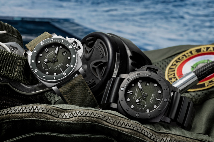 PANERAI沛納海Submersible Marina Militare
