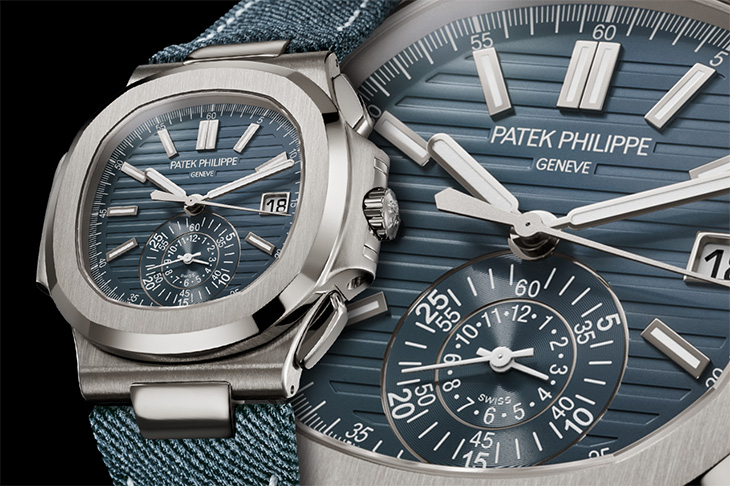 散發青春運動氣息  百達翡麗金鷹Nautilus 5980/60G