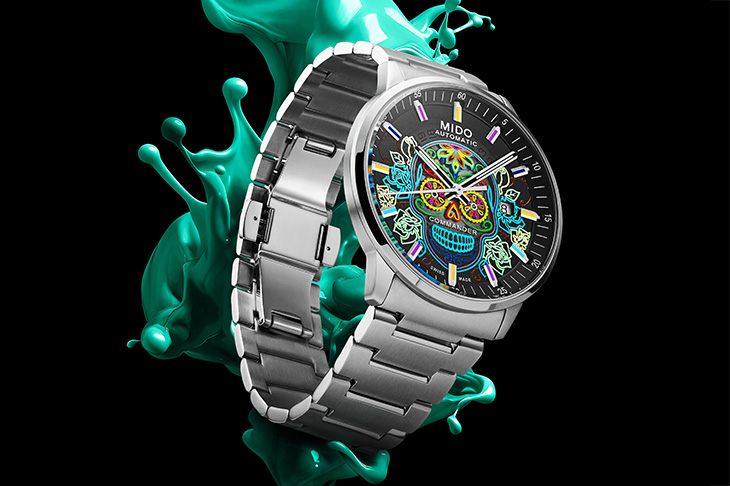 美度表致敬墨西哥亡靈節 Commander Gradient Catrines特別版首度在台登場