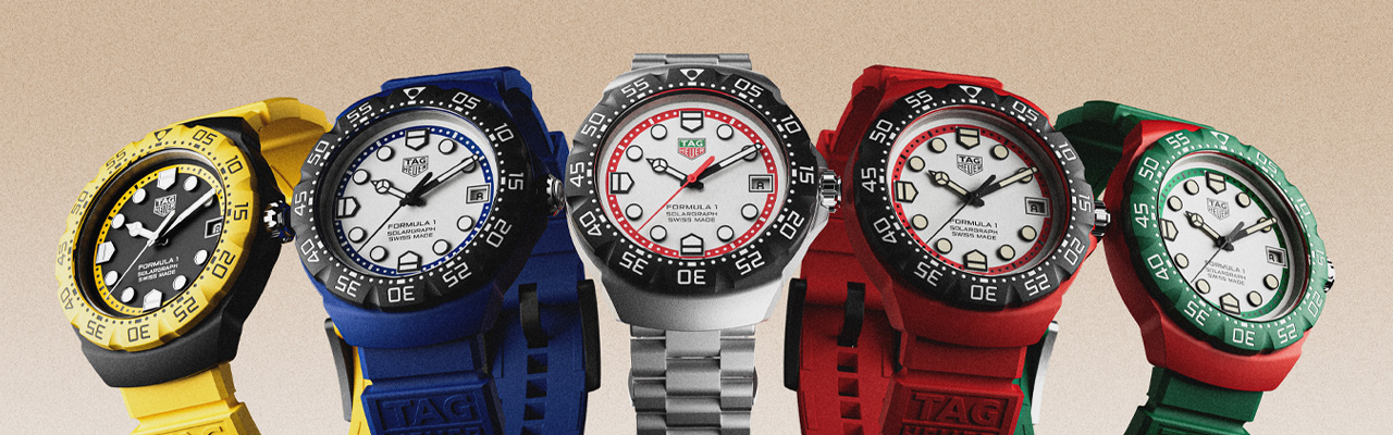 TAG HEUER泰格豪雅Formula 1系列Solargraph腕錶