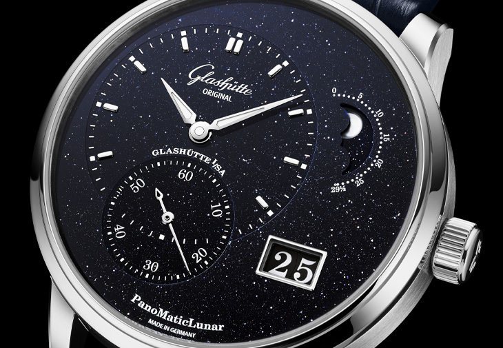 GLASHÜTTE ORIGINAL格拉蘇蒂原創 PanoMaticLunar 偏心月相腕錶180週年紀念版