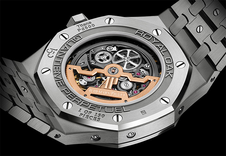 AUDEMARS PIGUET愛彼Royal Oak皇家橡樹系列自動萬年曆「150週年紀念」鏤空限量款
