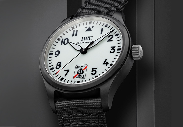 IWC飛行員自動腕錶41「Black Aces」特別版