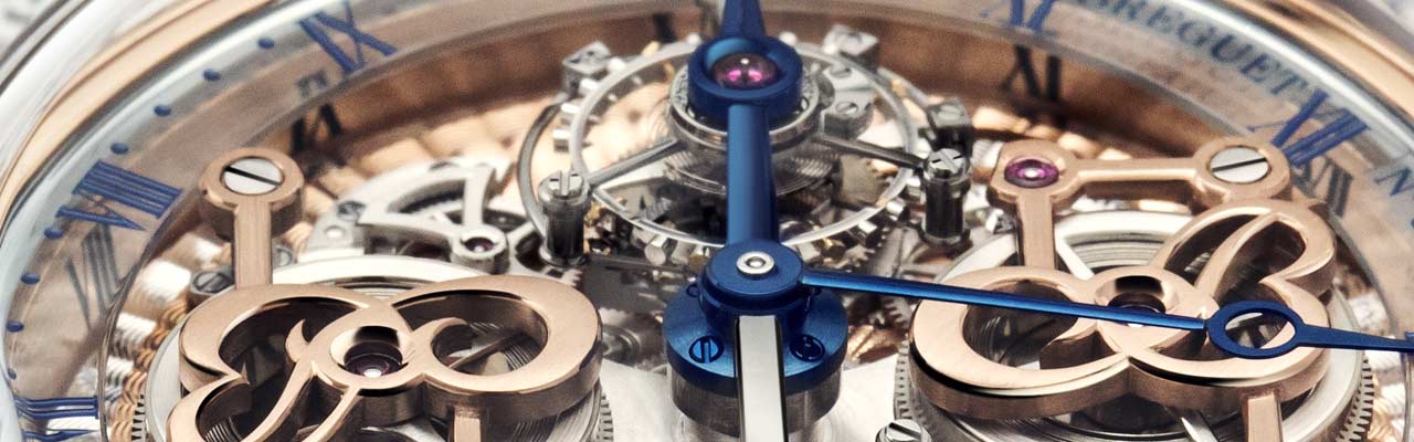 BREGUET寶璣Classique Double Tourbillon Quai de L'horloge 5345鏤空雙陀飛輪腕錶