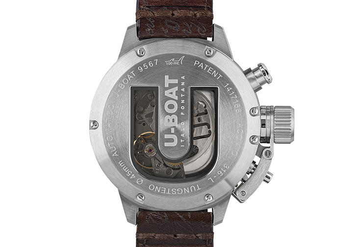 U-BOAT Classico 45 Chrono Tungsteno Cas1鎢鋼計時碼錶