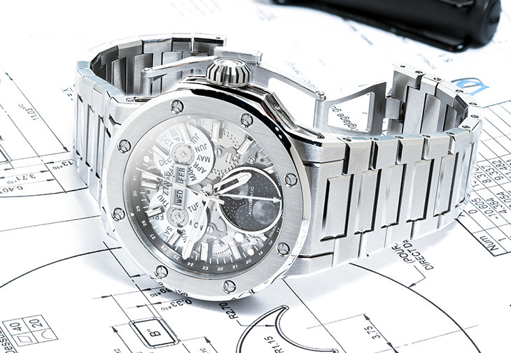 ZTAGE Watches Hybrid Original Calendar全日曆月相系列腕錶