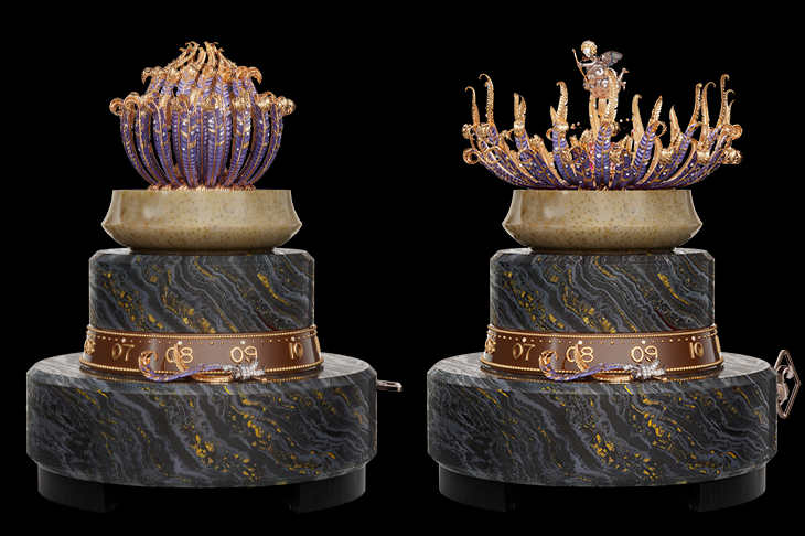 VAN CLEEF & ARPELS梵克雅寶Naissance de l’Amour自動機械裝置