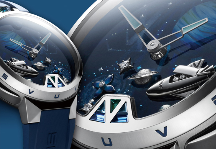 路易威登LOUIS VUITTON Tambour Jacquemart三問報時紀念腕錶