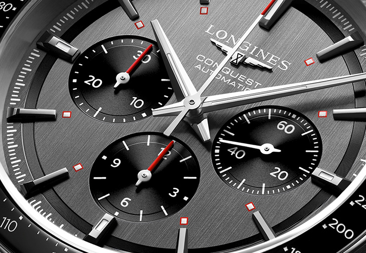 LONGINES浪琴表Conquest Chrono Ski Edition征服者計時腕錶滑雪版