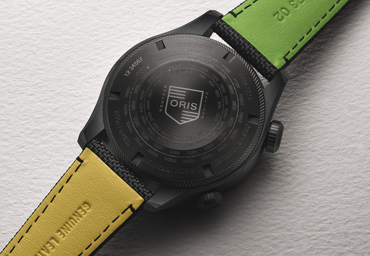 豪利時ORIS x Bamford Mission Control高度測量腕錶