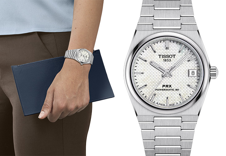 天梭表TISSOT PRX自動上鍊機械腕錶35mm