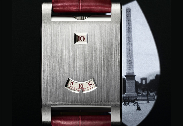 CARTIER Tank à Guichets 跳時