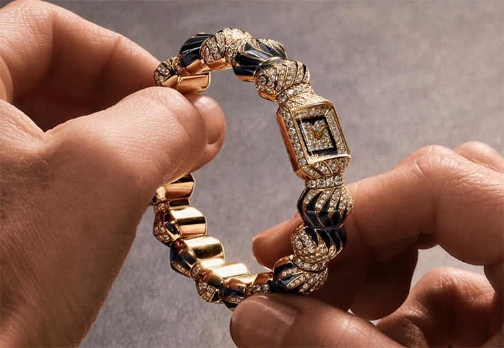 卡地亞 CARTIER Santos Baignoire Tortue Cartier Privé Crash Myst de Cartier