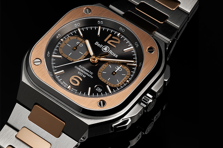 2024 W&W 錶展 都市精英之選 BELL & ROSS全新BR 05 Grey Steel & Gold
