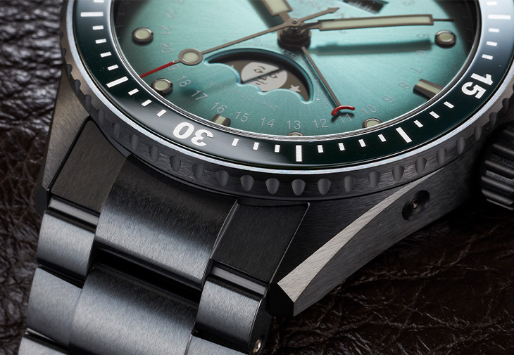 寶珀BLANCPAIN五十噚深潛器全日曆月相腕錶