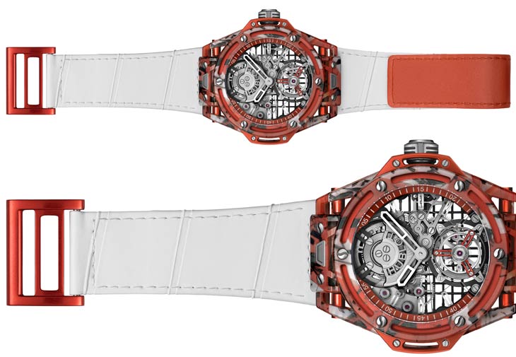 HUBLOT宇舶Big Bang陀飛輪喬科維奇Goat紅土款