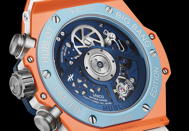 HUBLOT宇舶Big Bang Unico Summer雙彩陶瓷限量腕錶