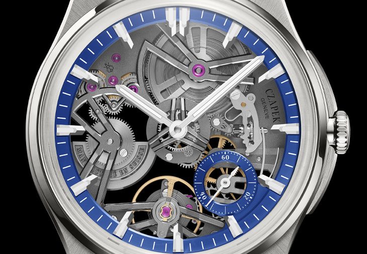 CZAPEK Antarctique Titanium Cosmic Blue南極限量腕錶