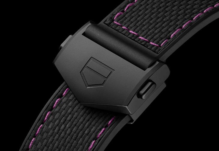 TAG Heuer泰格豪雅Monaco鏤空計時腕錶電光紫限量版