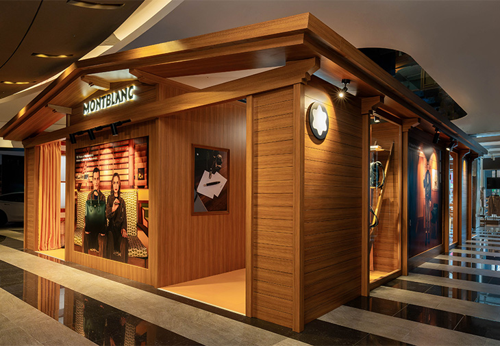萬寶龍MONTBLANC大師傑作系列百週年雪山木屋期間限定店