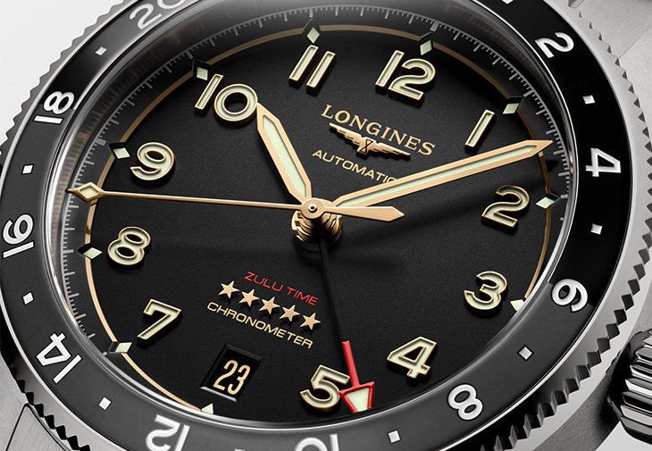 LONGINES浪琴表先行者系列Spirit Zulu Time Titanium腕錶