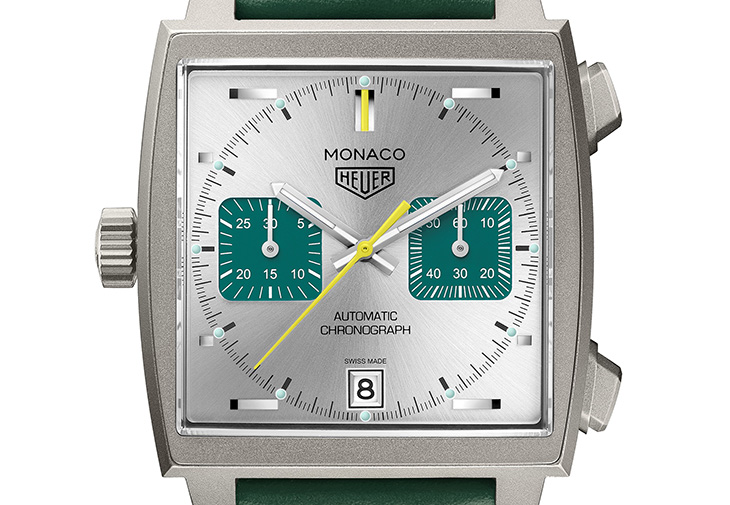 TAG HEUER泰格豪雅Monaco計時腕錶賽車綠限量版