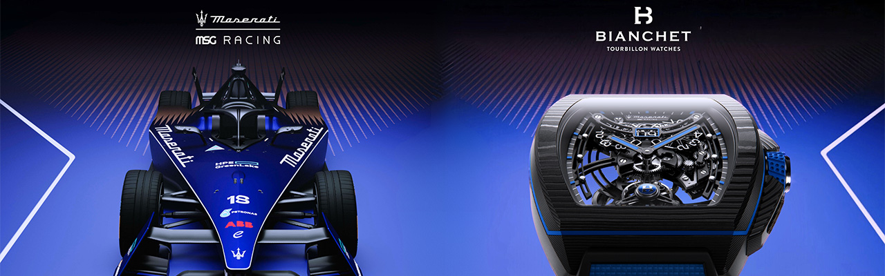 BIANCHET Maserati Msg Racing Limited Edition瑪莎拉蒂聯名款飛行陀飛輪全球限量版