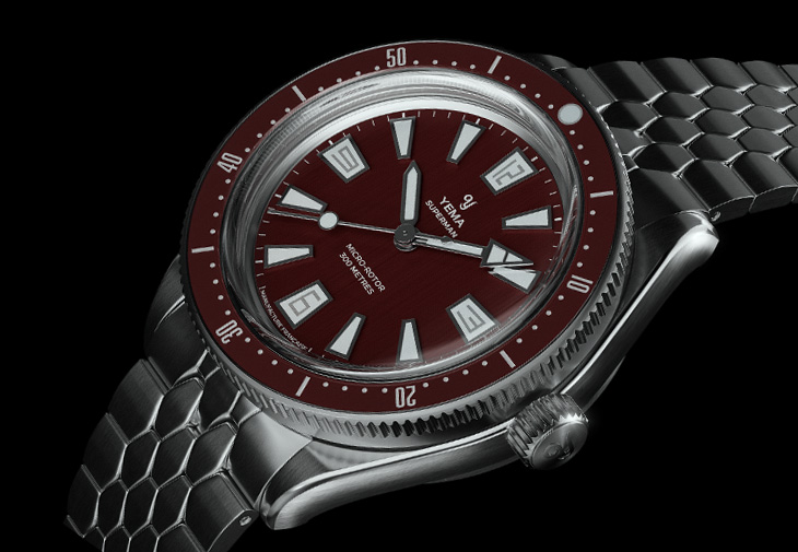 野馬錶YEMA Superman Skin Diver Cmm.20潛水腕錶