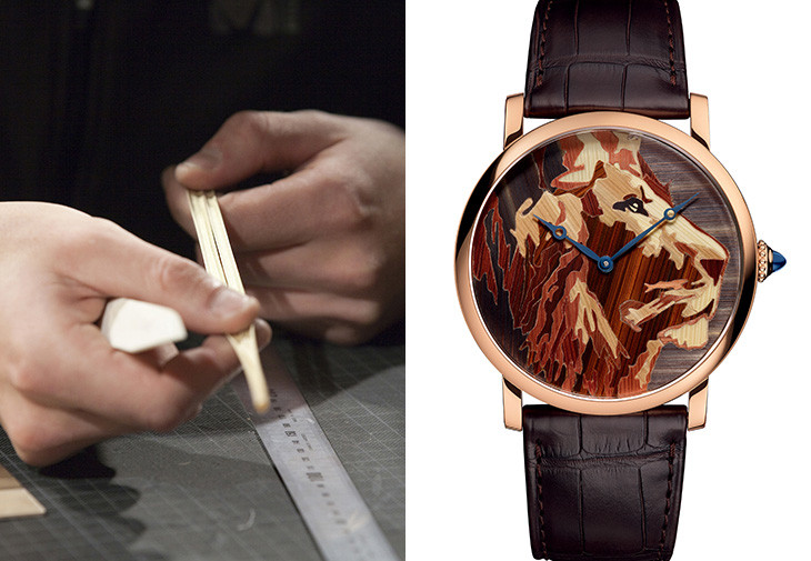 卡地亞Rotonde de Cartier獅子裝飾腕錶