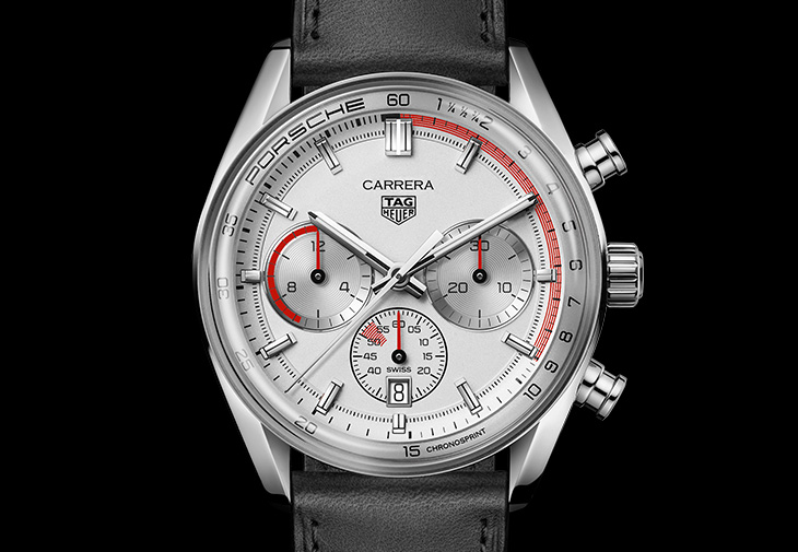 泰格豪雅TAG HEUER Carrera Chronosprint x PORSCHE計時腕錶